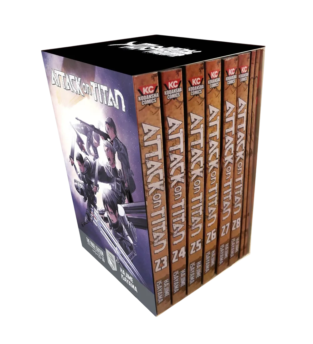 Attack on Titan: The Final Season Part 1 Manga Box Set